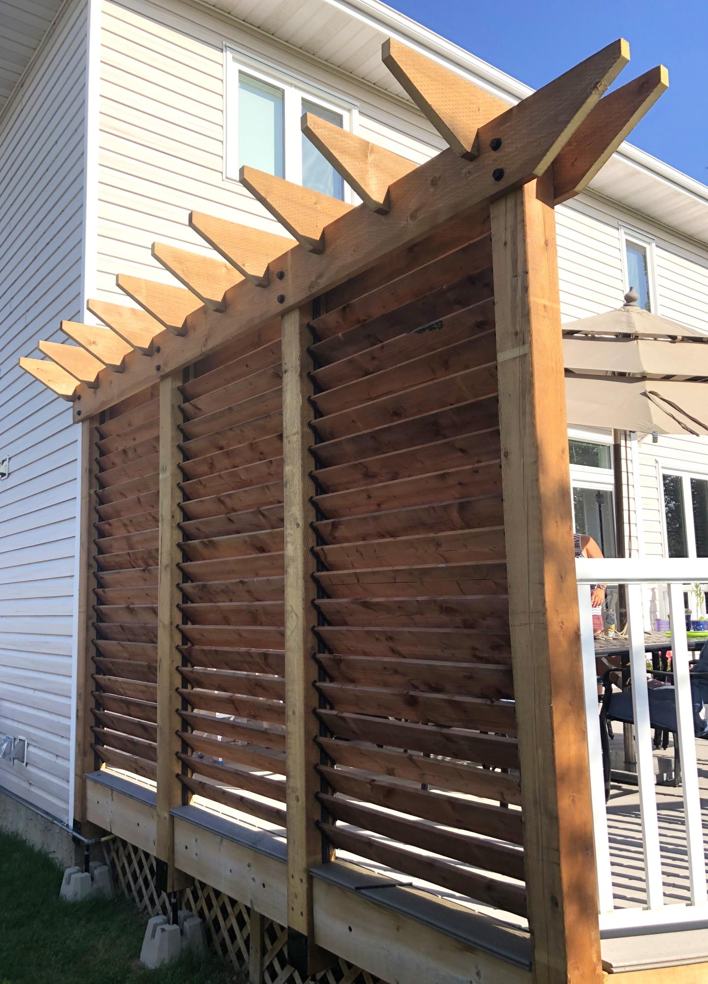 Trellis Design Deck Surround | Ana White